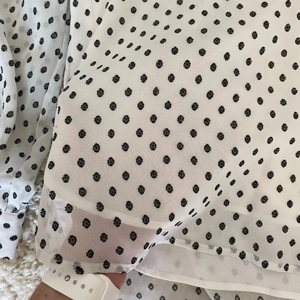 Banana Republic Women’s Polka Dot Blouse - Picture 5 of 10